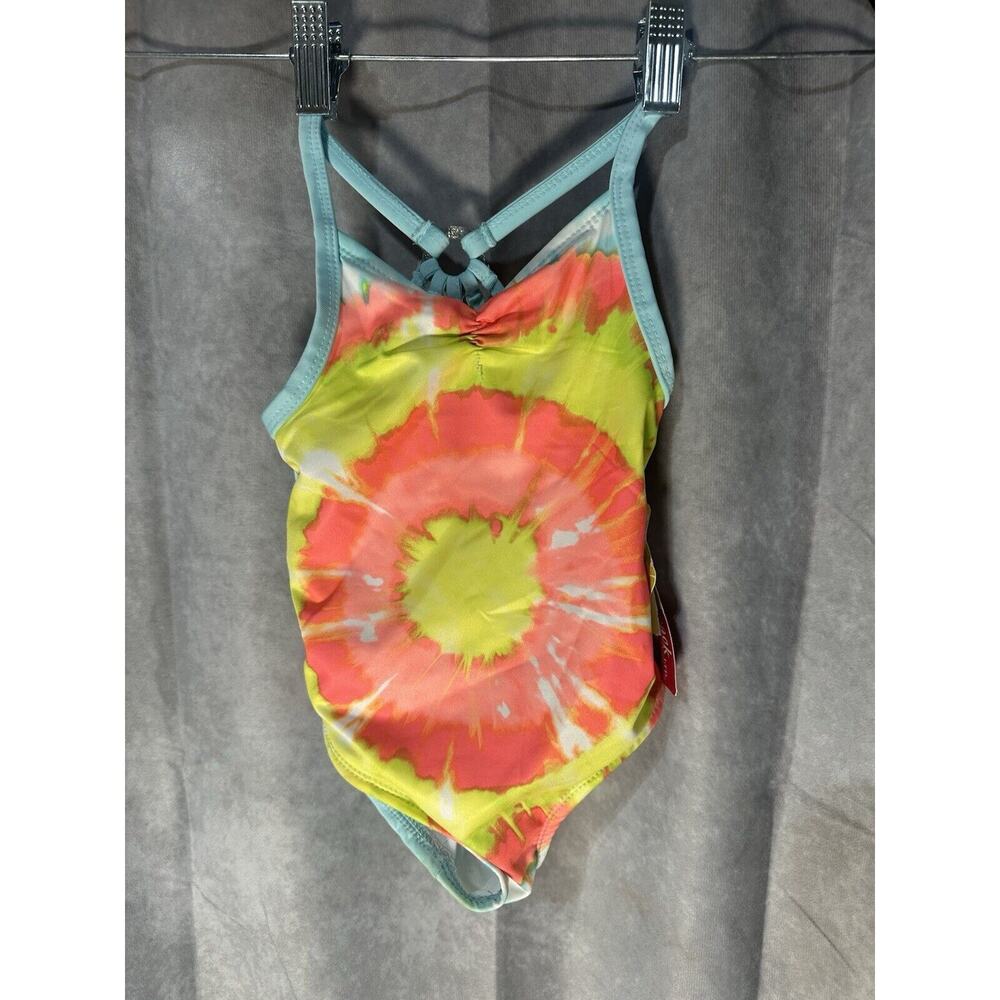 Penelope Mack Toddler Girls Tie Dye One Piece Swimsuit Size 3T